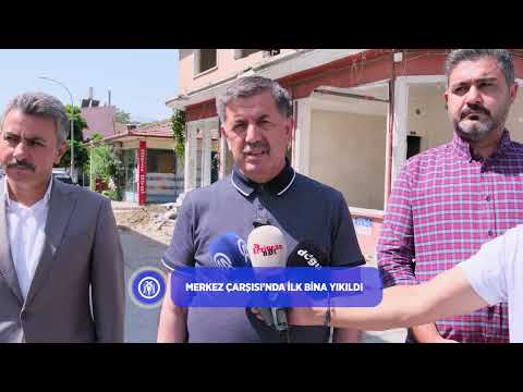 Merkez Çarşısı’nda İlk Bina Yıkıldı. 25.07.2025