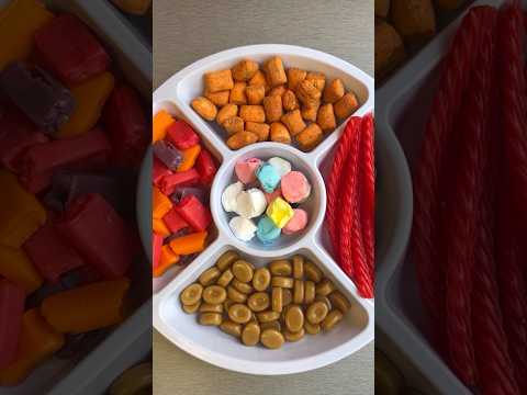 ASMR Sugar-Free Platter #shorts #short #asmr #candy #platter #sugarfree #redvine  #candyfunhouse