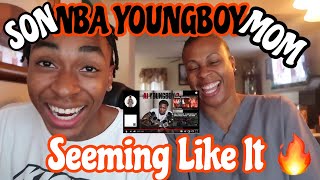MOM REACTS TO NBA YOUNGBOY SEEMING LIKE IT!! (BEST REACTION)