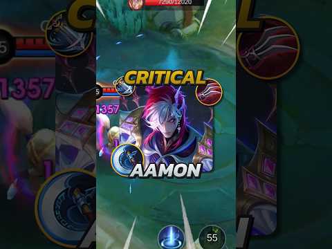 Critical Aamon vs Mage Aamon! Mobile Legends #mobilelegends #mlbb #gaming #MLBBCreator