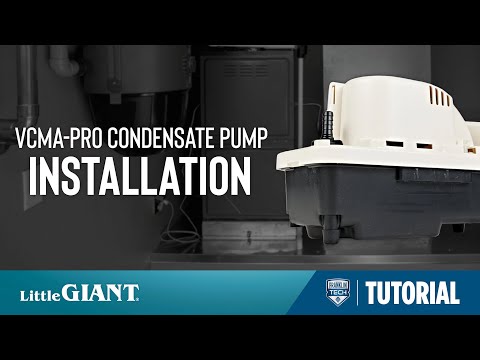 Little Giant VCMA-PRO Condensate Pump Installation