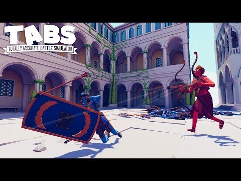 First Person Artemis Boosted VS All Units - Totally Accurate Battle Simulator (TABS Compilation)