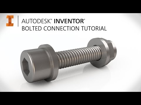 How To Bolted Connections, Full (Almost!) Training | Autodesk Inventor