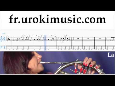 Comment Jouer du Cor D'harmonie Lukas Graham - 7 Years Tab Tablature Partie#2 um-i829