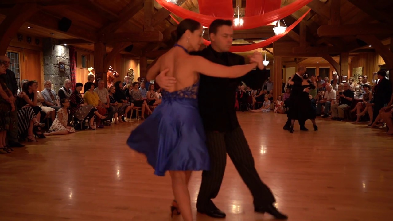 Master Dancers & Musicians together at the 2018 Stowe Tango Music Festival, "Corazón  de Oro"