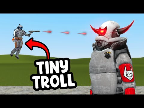 Annoying The Entire Server As A Tiny Bounty Hunter - Gmod Star Wars RP Admin Trolling