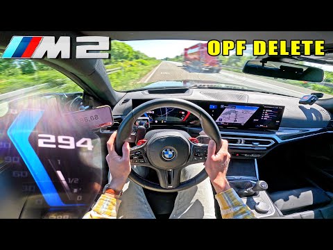 BMW M2 G87 *MANUAL* with SPEED LIMITER REMOVED on the AUTOBAHN!