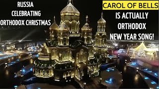 Listen To The Most Famous Orthodox CHRISTMAS Caroll With Scenes From Christmas Services in Russia