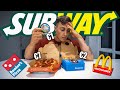 EATING THE CHEAPEST ITEMS ON THE MENU FOR 24 HOURS