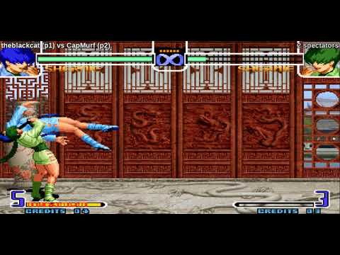 The King of Fighters 2002: Shermie Instant Kill Super. AKA 1, 2, 3, D E A D