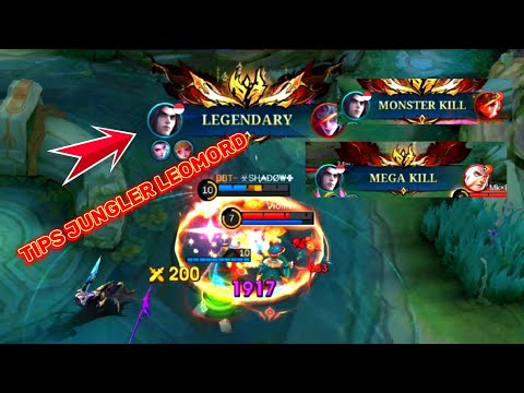 TIPS MAIN JUNGLER LEOMORD BY SHADOW🔥-MOBILE LEGENDS