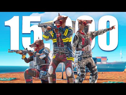 15000 HOUR TRIO vs. WIPE DAY - Rust