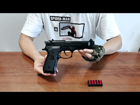 Beretta M92A1 Soft Bullet Toy Gun Unboxing
