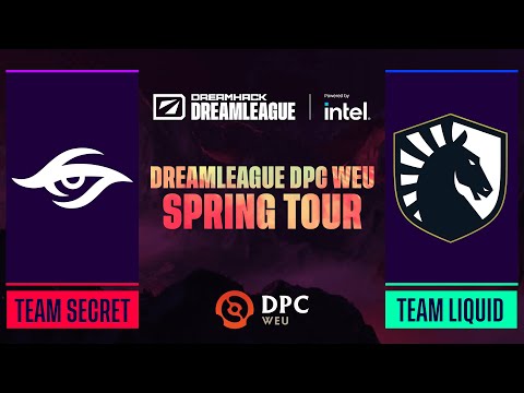Dota2 - Team Liquid vs Team Secret - Game 2 - DPC WEU Tour 2 - DreamLeague Season 17