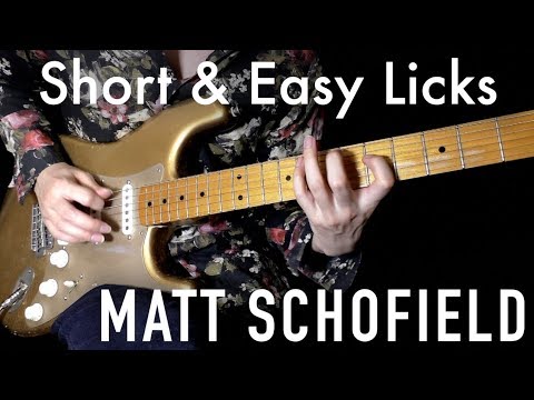Blues Guitar Lesson: "Matt Schofield" Blues Licks in G | #190