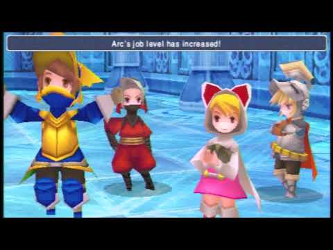 Let's Play Final Fantasy 3 3D (PSP & Steam) Walkthrough Part 30 (Crystal Tower & Ultima Weapon)