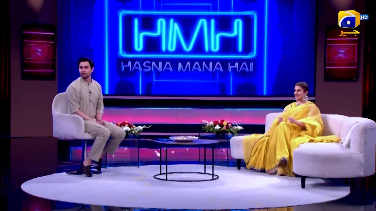 Kubra Khan ki Dilchasp Kahani - Udham Nazm - Hasna Mana Hai with Tabish Hashmi - Best Clip 02