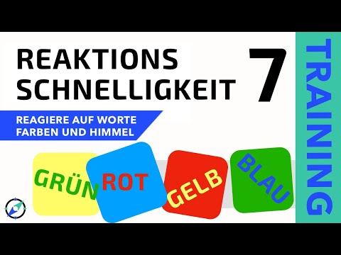 Reaktionstraining 7 - Viele verwirrende Farben