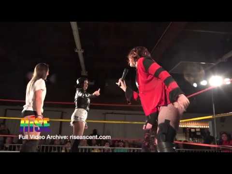 Kylie Rae and Miranda Alize Meet The New Paradise Lost Women's Wrestling from RISE 7 - SENSATION