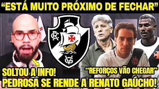 PEDROSA CONFIRMA NOVO INVESTIDOR DO VASCO! 