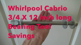 Whirlpool Cabrio Bearing Installation Tool