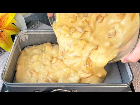 Karmelowe ciasto jabłkowe mojej mamy! 🍎🍏 Proste i pyszne!