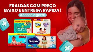 Fraldas com preço baixo e entrega rápida!