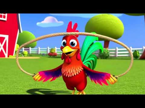 Cocoșelul pintenat, sare coarda ne-ncetat! 🐔🎵 - Cantecel