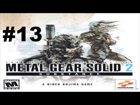 Metal Gear Solid 2 Substance Walkthrough Part 13 - [HD] 720p (Plant)