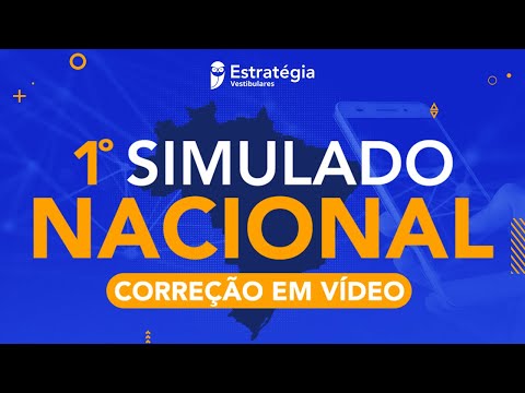 CORREÇÃO 1° Simulado NACIONAL