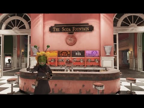 Fallout 76 Nuka Cola Vendor Bubbles in Whitesprings Resort