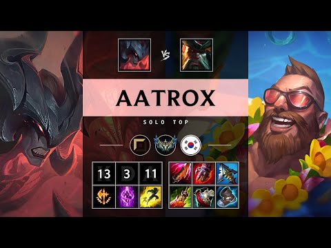 Aatrox Top vs Gangplank: Legendary - KR Challenger Patch 14.23