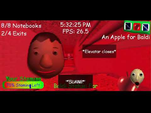 Baldi's Basics New School Opening Remastered | Demo Style