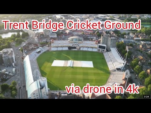 Trent Bridge - drone overview - Nottinghamshire County Cricket Club