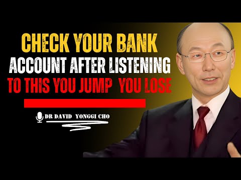 EXPECT A FINANCIAL MIRACLE IN 24 HOURS - FINANCIAL MONEY MIRACLE PRAYER | Dr. David Yonggi Cho