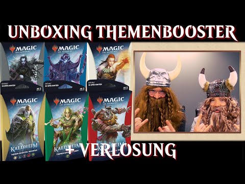 MTG Unboxing Kaldheim Theme Booster deutsch | Magic the Gathering | Trader | Spoiler Review Opening