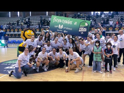 ¡Equipos de LF Endesa! BAXI Ferrol e Ynsadiet Leganés festejaron conjuntamente el ascenso