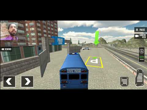 Police bus driving sim offroad transport duty - Police Game E3 - Android Gameplay