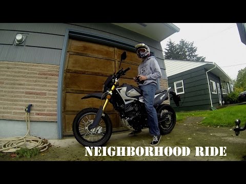 Neighborhood Ride | Qlink XF200 Supermoto