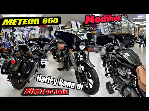 Super Meteor 650 FULLY LOADED | Ultimate Touring Beast!”| fuelx pro | power tonic | Folding backrest