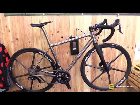 2019 Rabbit Bikes Road Disc Tithanium Bike - Walkaround - 2018 Eurobike