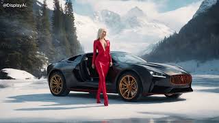 [4K] Glam and the Gears V6 - Models Meet High Tech |  #cars #beauty #ai