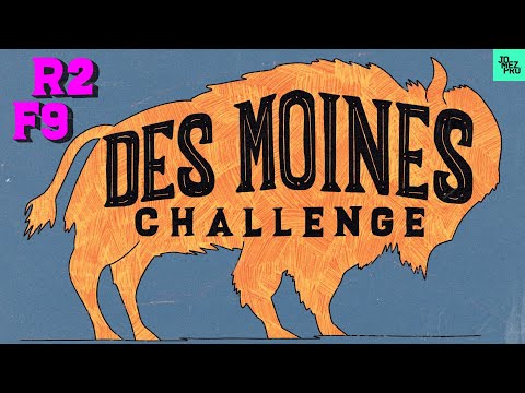 2022 TruBank Des Moines Challenge | R2F9 | Ulibarri, Fry, Klein, Hyytiäinen | Jomez Disc Golf