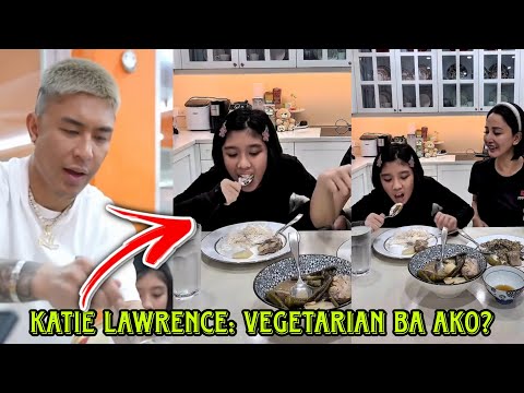 Katie Lawrence KUMAIN ng OKRA na IKINATUWA ni Katrina Halili!Kris Lawrence
