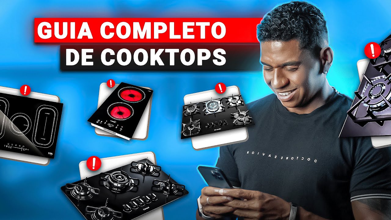 Entenda tudo sobe Cooktops: Indução, Gás e Elétrico - Escolha o Melhor para sua Cozinha!