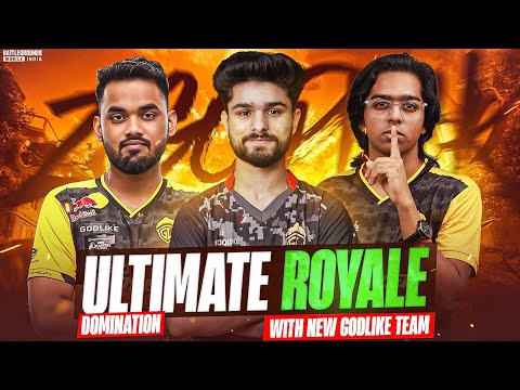 30 KILLS DOMINATION IN ULTIMATE ROYALE WITH NEW GODLIKE PLAYERS ft. SPOWER & MANYA