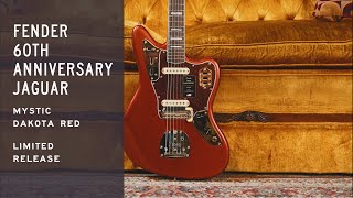Video thumbnail for Fender 60th Anniversary Jaguar Mystic Dakota Red | Russo Music Snacks by Russo Music