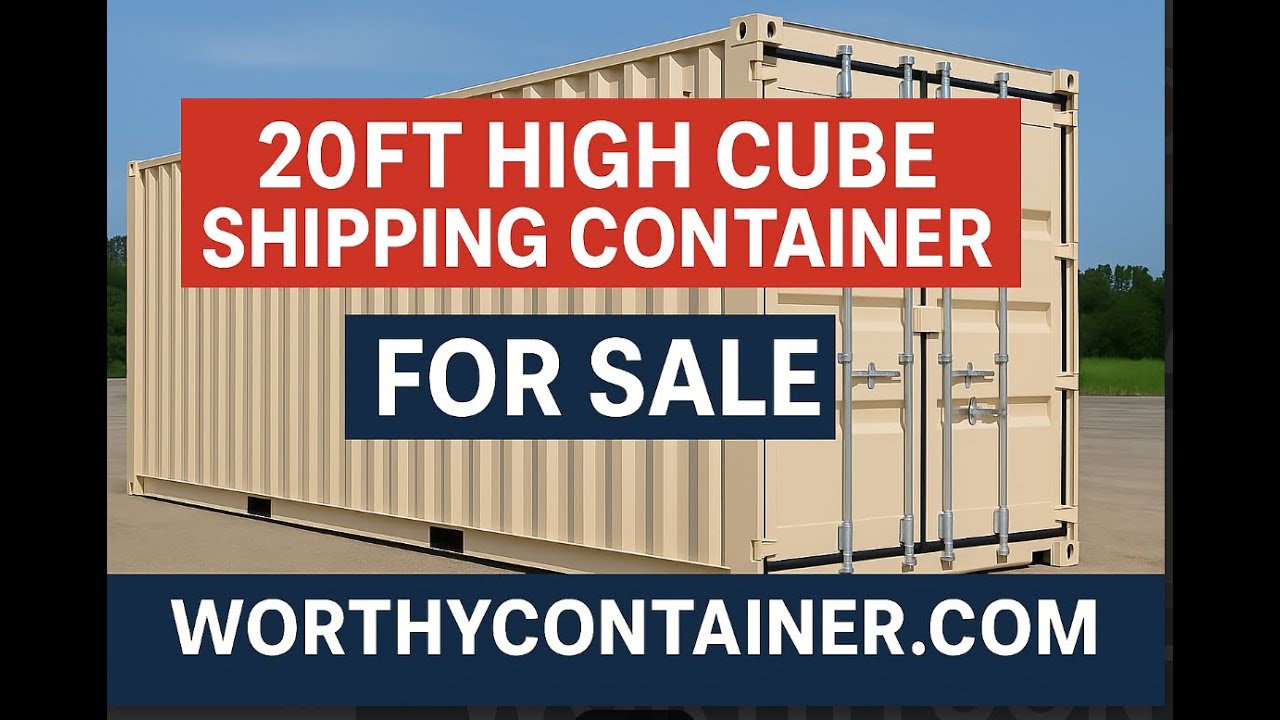 20ft High Cube Shipping Container for Sale - Worthy Container
