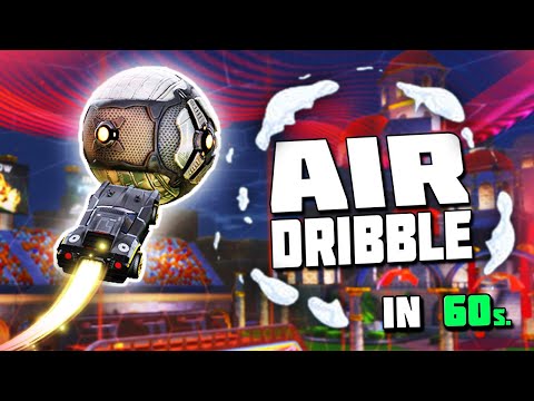 Learn and understand air dribbling in just 1 minute!!! The best tutorial | Rocket League