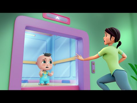 Sicurezza in Ascensore!🚨 Impara le regole con Baby Berry | Più canzoni educative per bambini 🌟